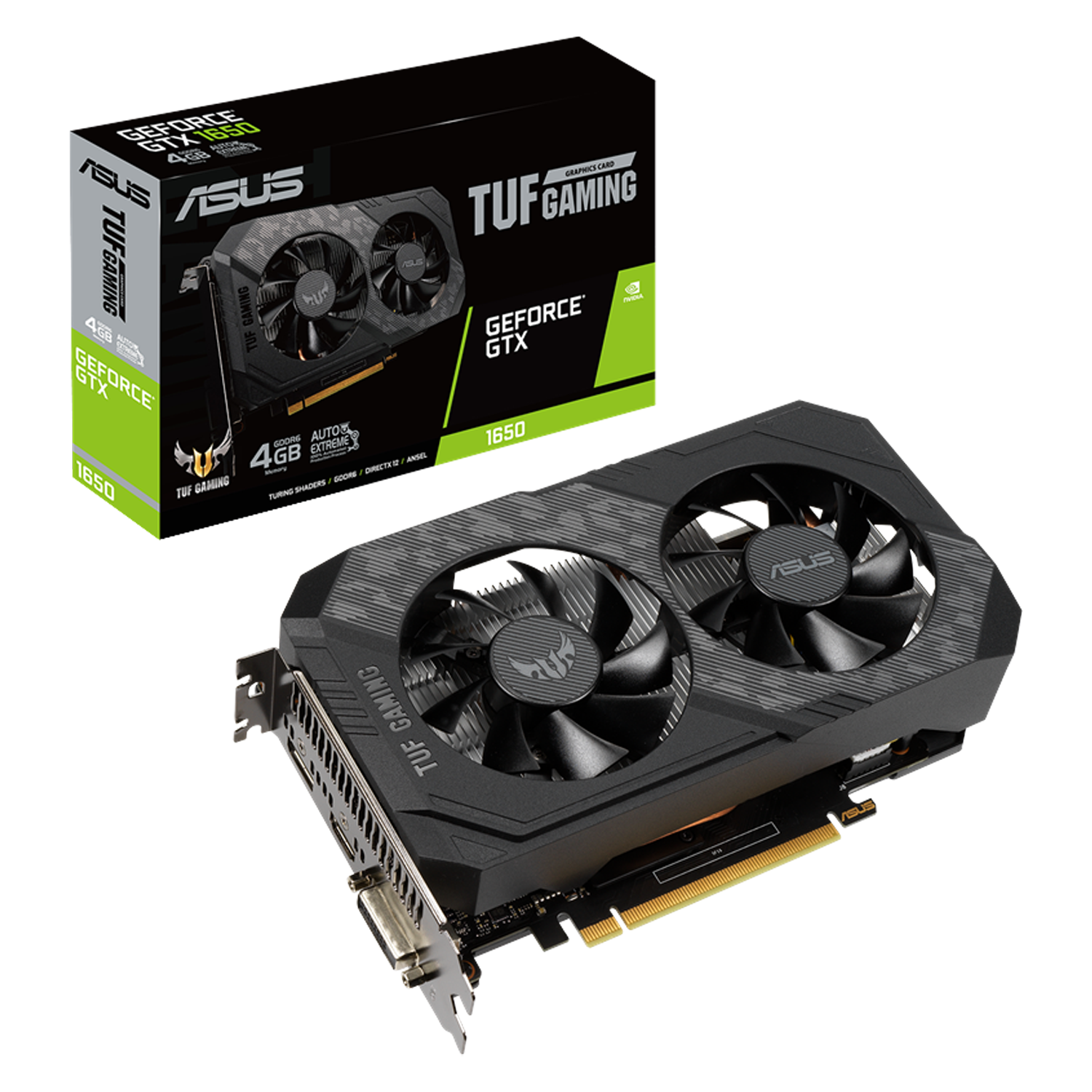 Placa de Vídeo Asus TUF Gaming GeForce GTX 1650 4GB GDDR6 / 128 Bits