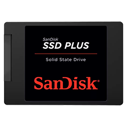 HD SSD Sandisk Plus 2.5 1TB - (SDSSDA-1T00-G27)