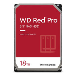 HD SATA3 18TB WESTERN DIGITAL WD181KFGX RED PRO 3.5"