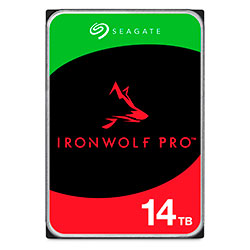 HD Seagate Ironwolf Pro 14TB / 7200 RPM / 256MB / SATA3 - (ST14000NE0008)
