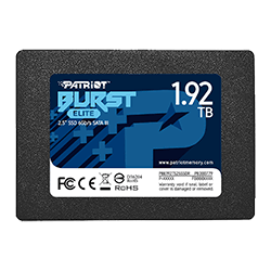 HD SSD 2.5" Patriot Burst Elite 2TB - PBE192TS25SSDR