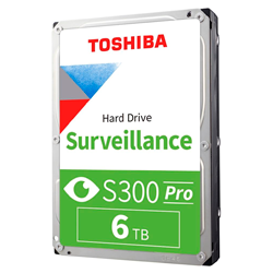 HD Toshiba Surveillance S300 Pro 6TB / SATA 3 / 3.5" - (HDWT360UZSVR)