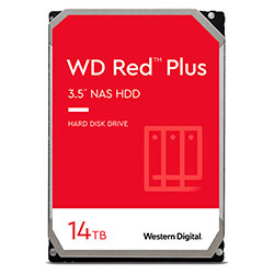 HD Western Digital WD Red Plus 14TB / SATA3 / NAS / 7200PRM - (WD140EFGX )

