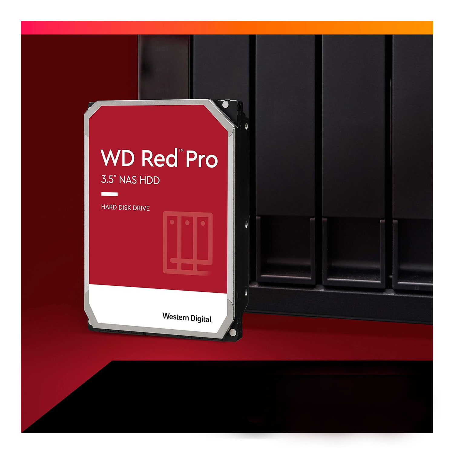 HD Western Digital WD Red Pro NAS 3.5" 18TB SATA 3 7200PRM - WD181KFGX