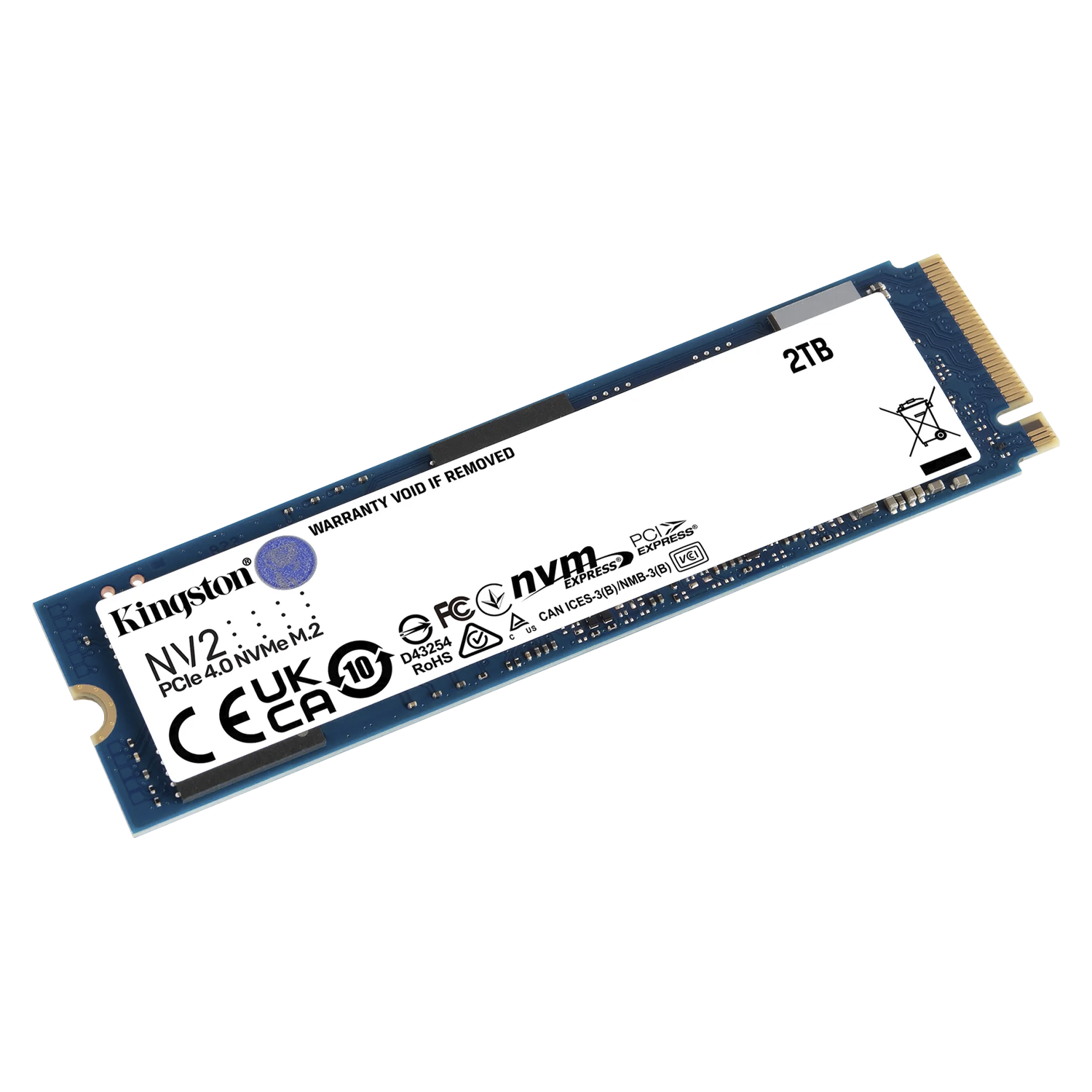 SSD M.2 Kingston SNV2S 2TB / NVMe Gen 4 NVME 2TB - (SNV2S/2000G)