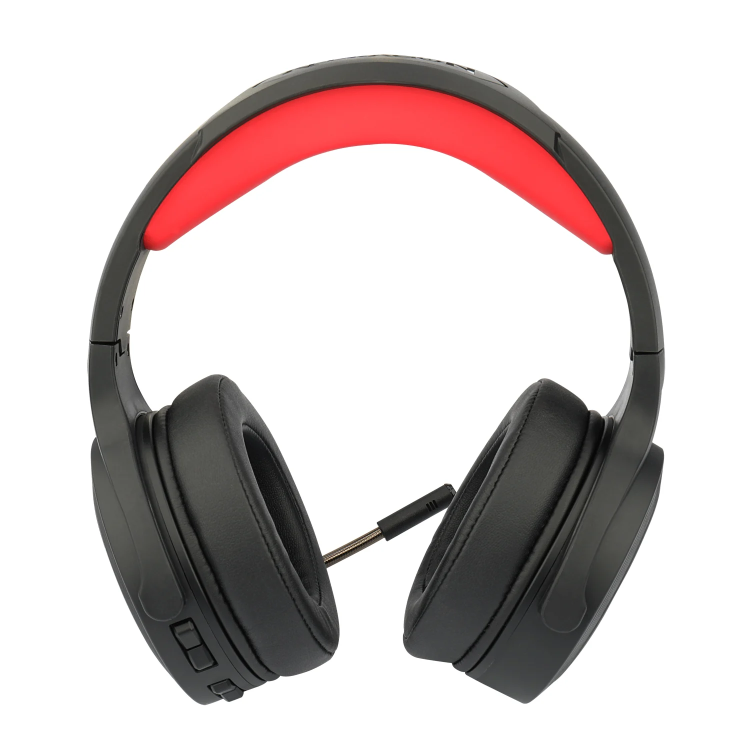 Headset Gamer Redragon Pelops H818 Wireless / 2.4GHZ / com Transmissor USB- Preto e Vermelho