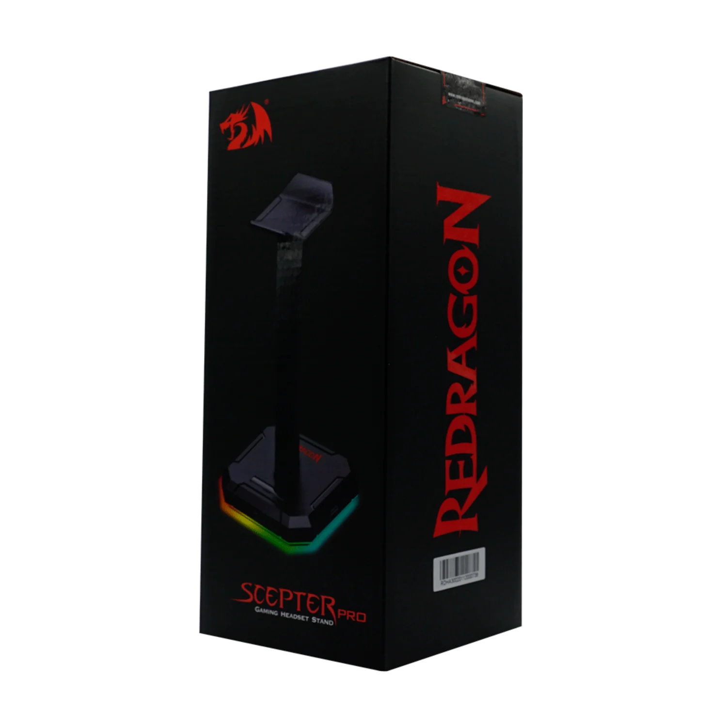 Suporte Headset Gamer Redragon Scepter Pro RGB - Preto