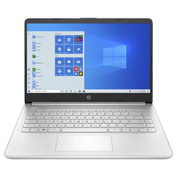 Notebook HP 14-DQ2039 / Intel Core I3-1115G4 / 8GB RAM / 256GB SSD / Tela Touch HD 14" / Windows 11 - Prata