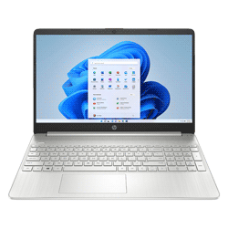 Notebook HP 15-EF2013DX AMD R5 5500U 12GB / 256GB SSD / Tela 15.6'' - Prata