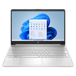 Notebook HP 15-EF2723 AMD Ryzen 3 5300U de 2.6GHz / Tela Full HD 15.6" / 8GB de RAM / 256GB SSD / Windows 11 - Prata