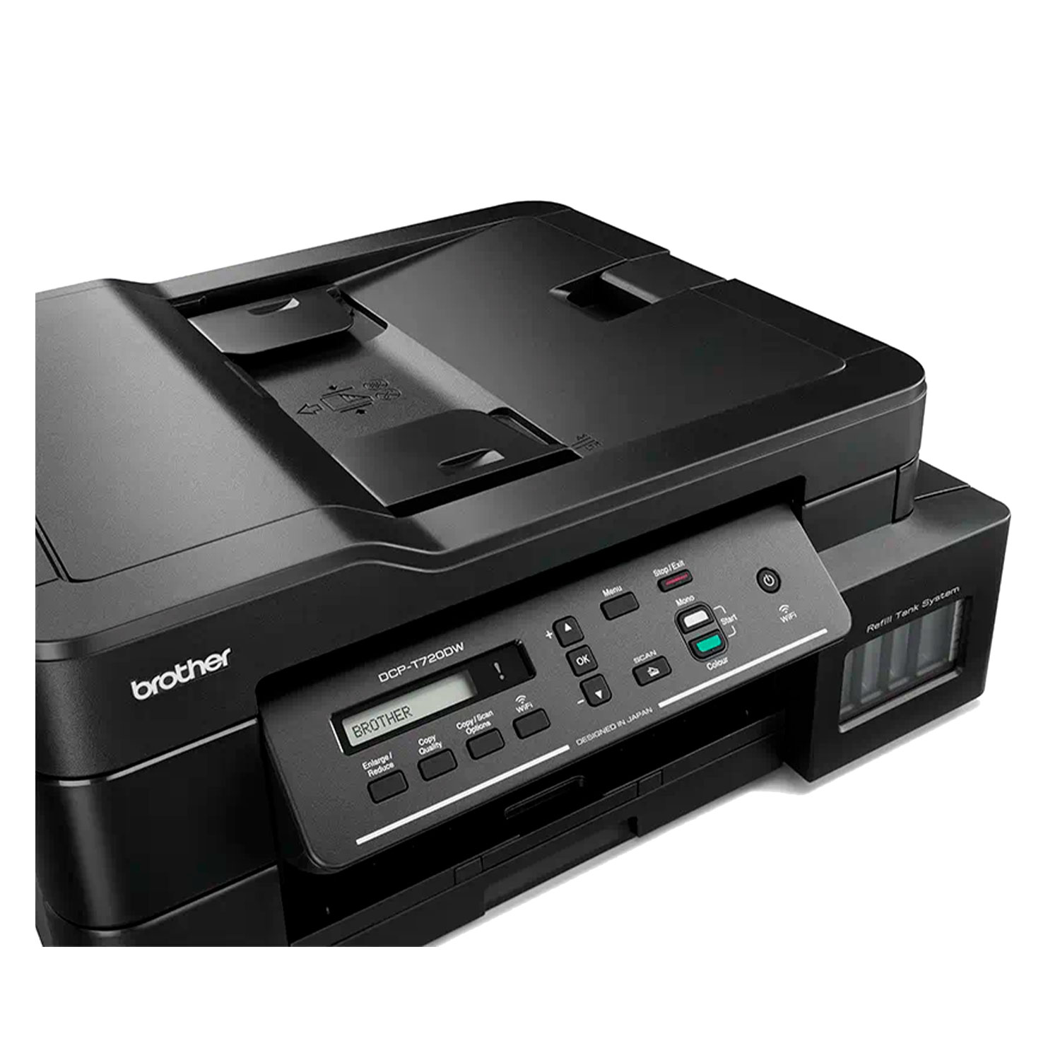 Impressora Multifuncional Brother DCPT720DW 3 em 1 Wi-Fi 220V - Preto