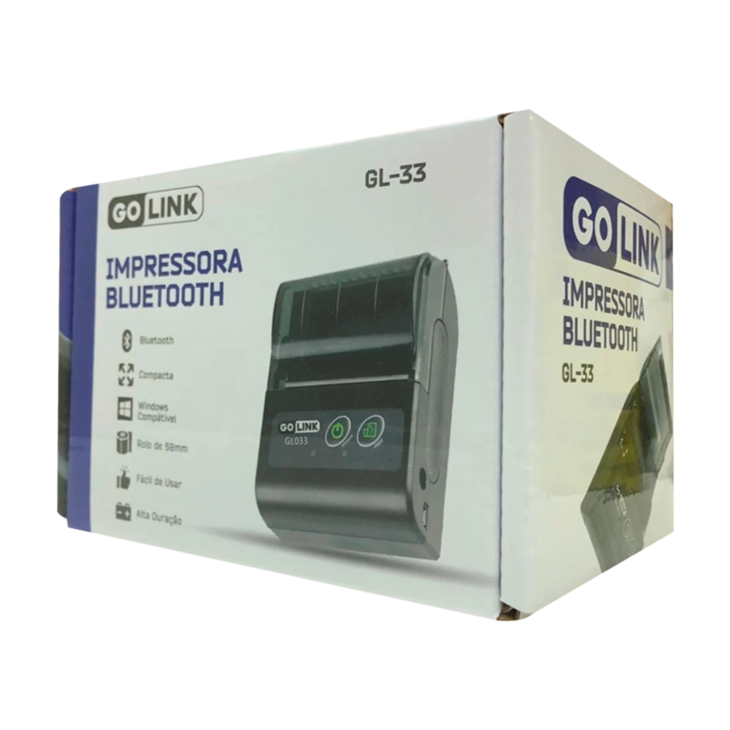 Mini Impressora GoLink Térmica GL-033 58mm