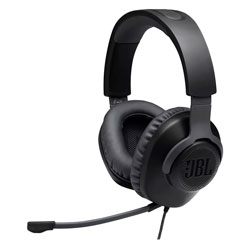 Headset Gamer JBL Quantum 100 / Over-Ear / com Fio / Microfone - Preto