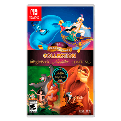 Jogo Disney Classic Games The Jungle Book, Aladdin And The Lion King Nintendo Switch