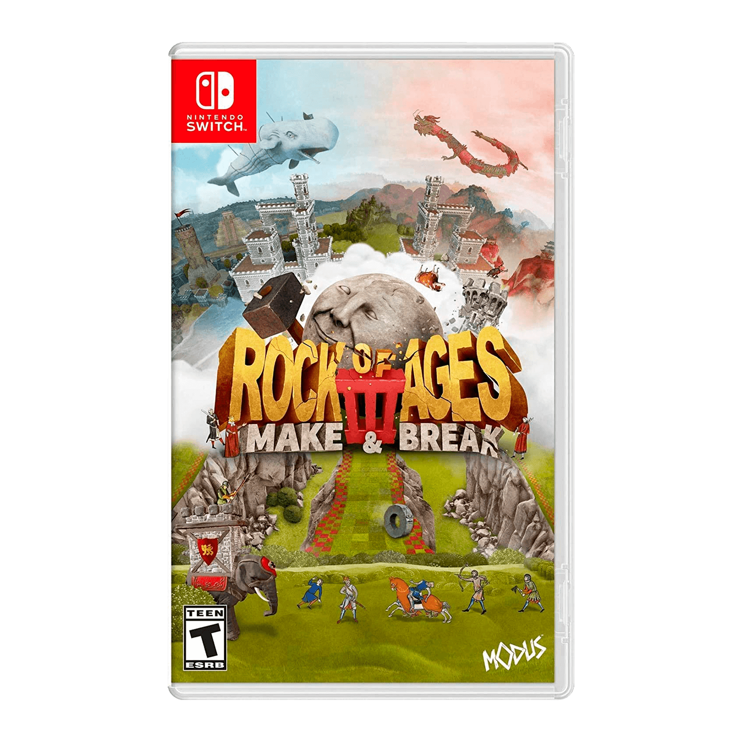 Jogo Rock of Ages 3: Make & Break - Nintendo Switch