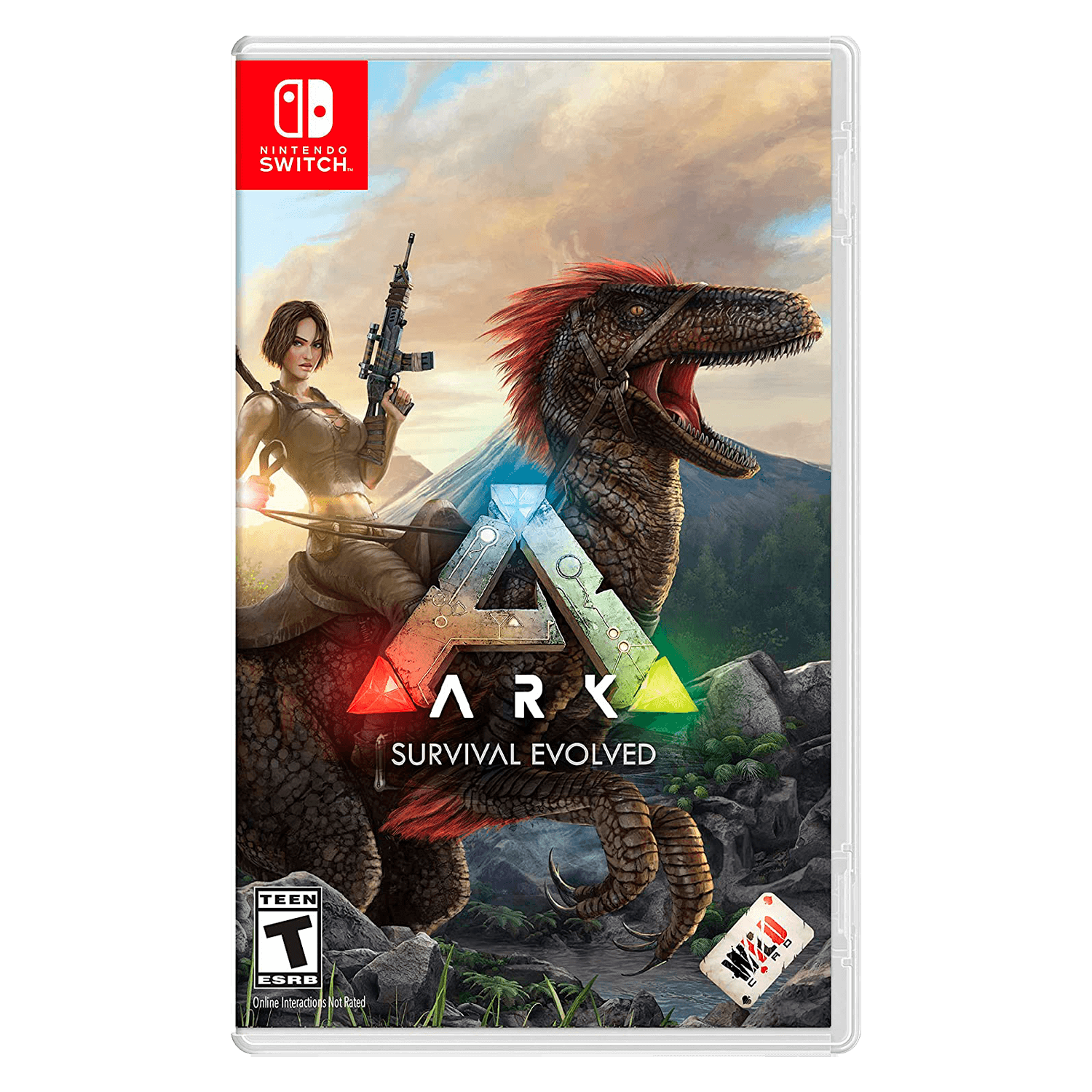 ARK Survival Evolved Jogo para Nintendo Switch, Cartão de Jogo