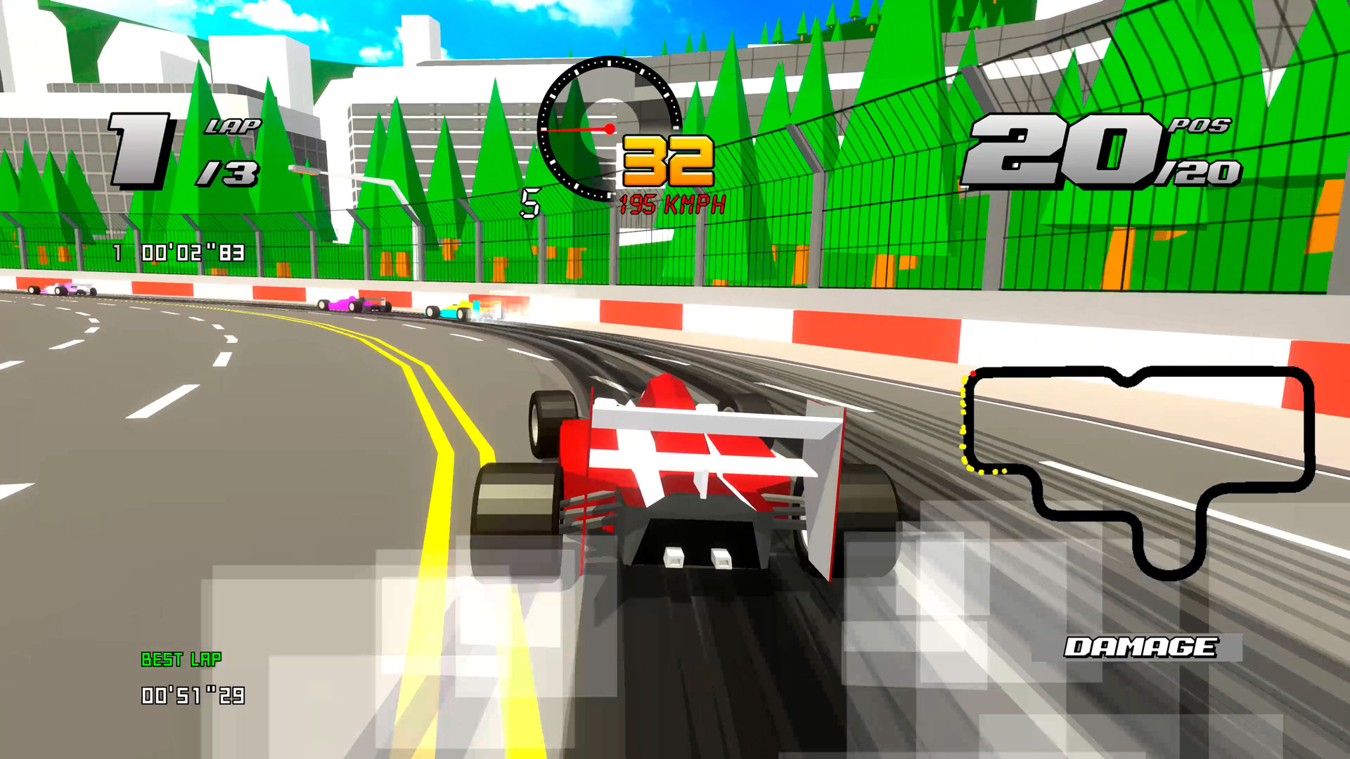 Jogo Formula Retro Racing World Tour para Nintendo Switch