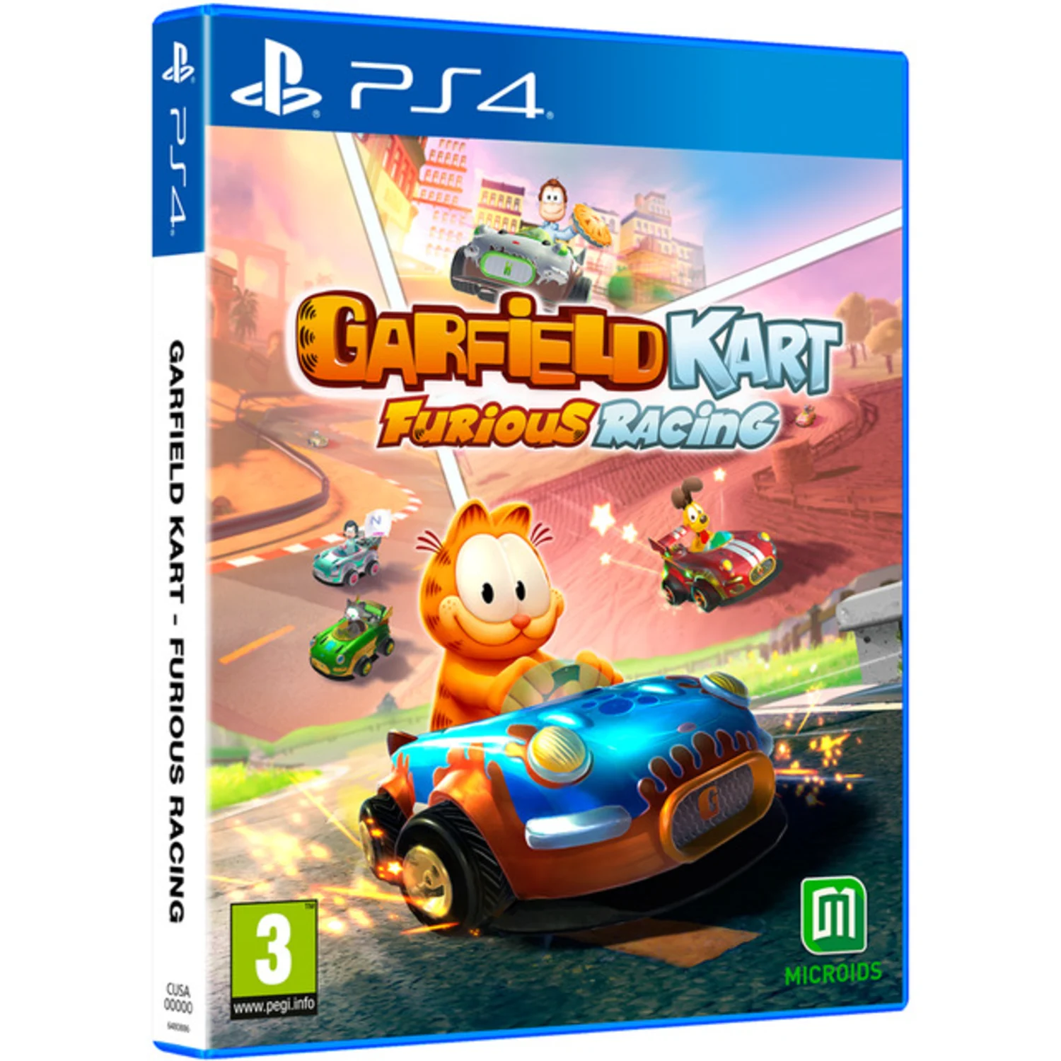 Jogo Garfield Kart Furious Racing PS4