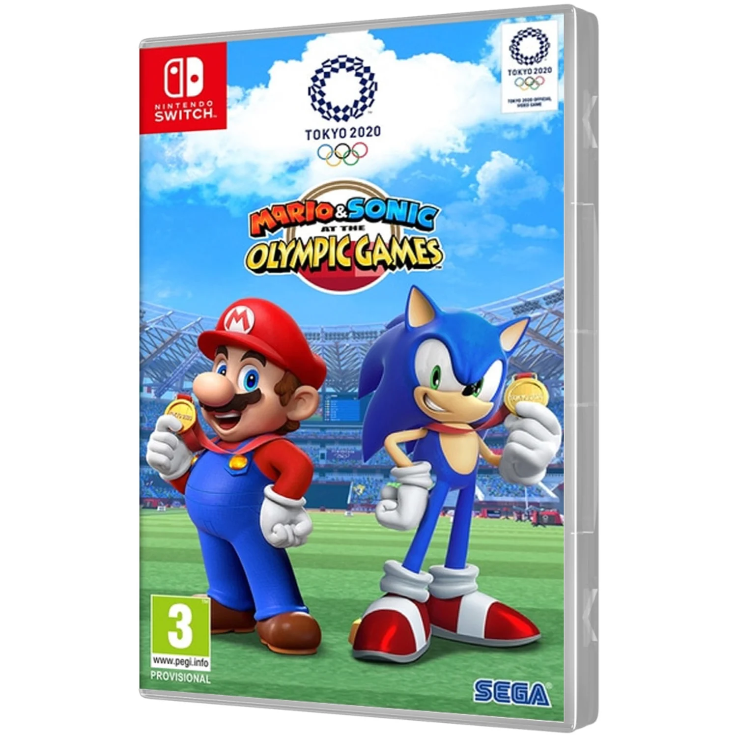 Jogo Mario and Sonic at the Olympic Games Tokyo 2020 Nintendo Switch no  Paraguai - Atacado Games - Paraguay