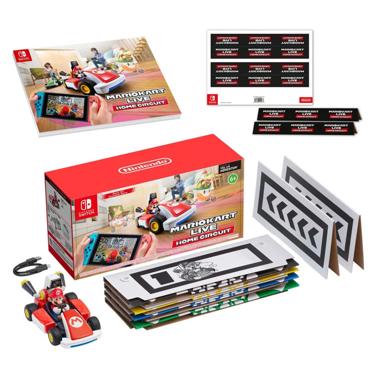 Jogo Mario Kart Live Home Circuit para Nintendo Switch - Mario (HAC-A-RMAAA)