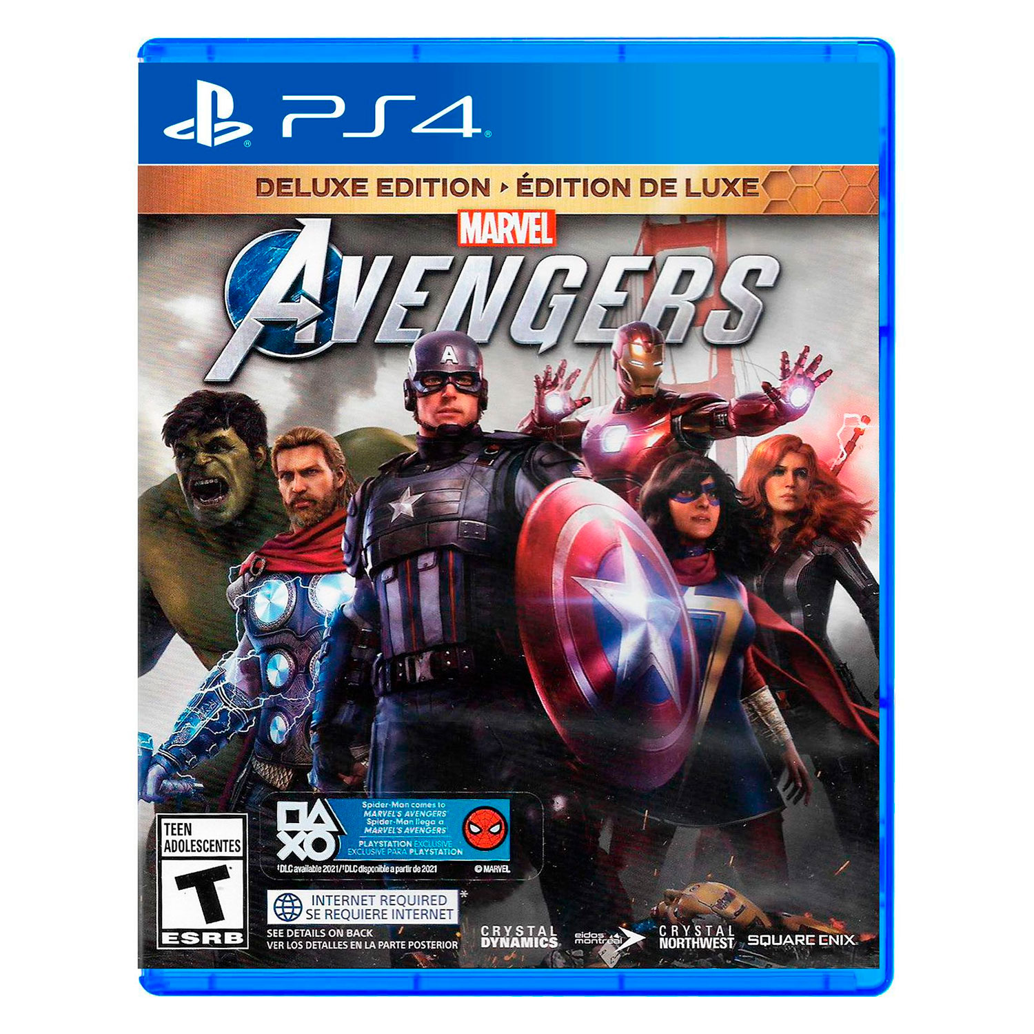 Jogo Marvel's Avengers Deluxe Edition para PS4
