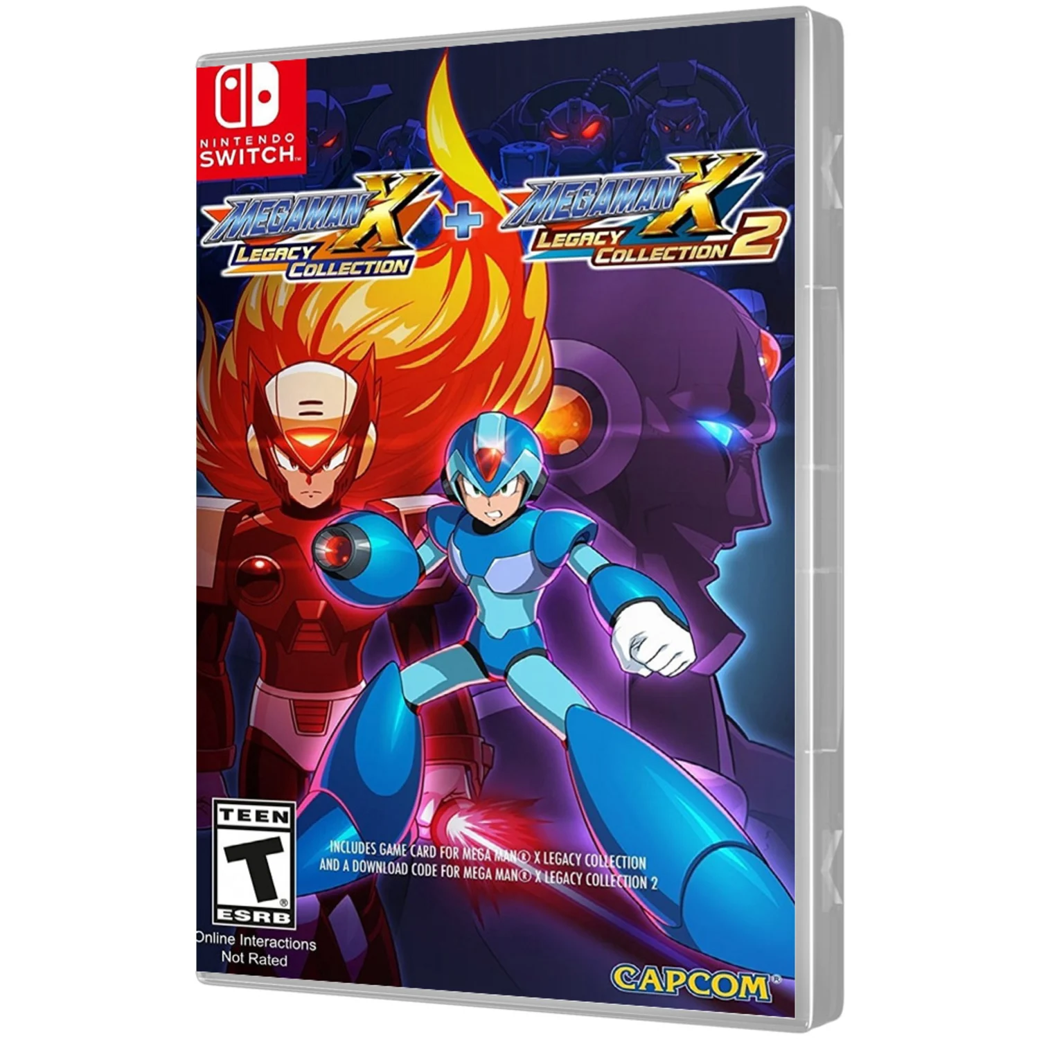Jogo Mega Man X Legacy Collection 1 E 2 Nintendo Switch