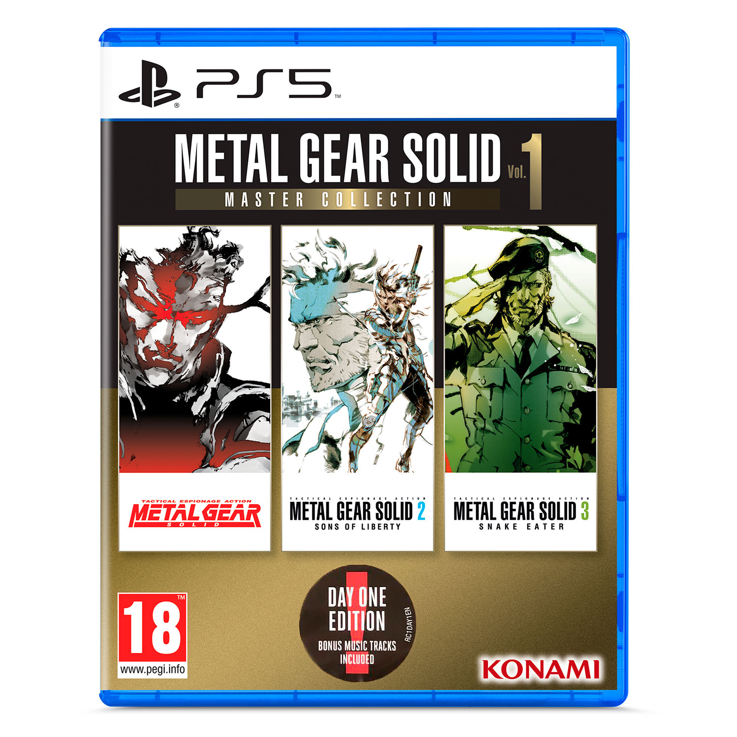 Jogo Metal Gear Solid: Master Collection Volumen 1 para PS5