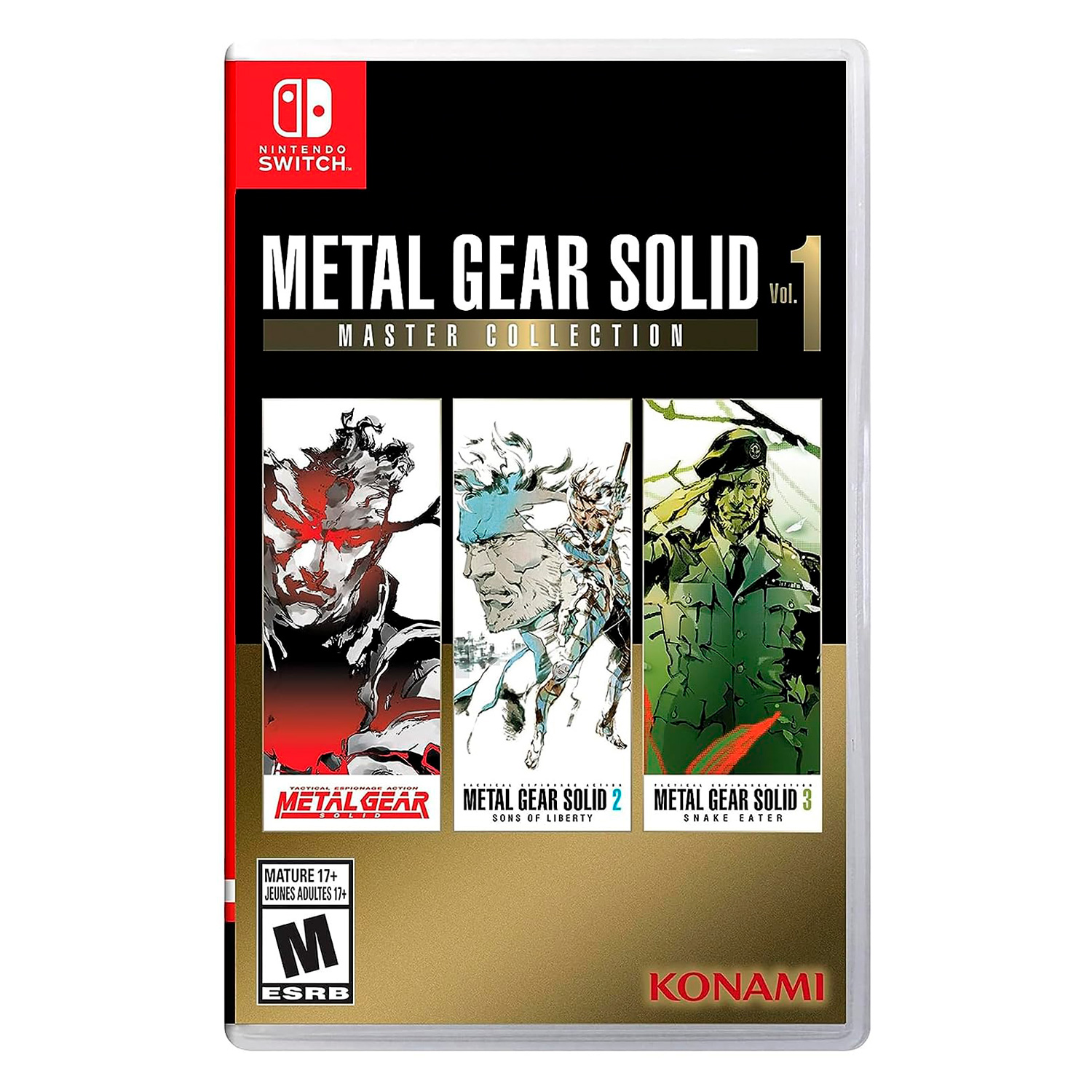 Jogo Metal Gear Solid Master Collection Volume 1 para Nintendo Switch