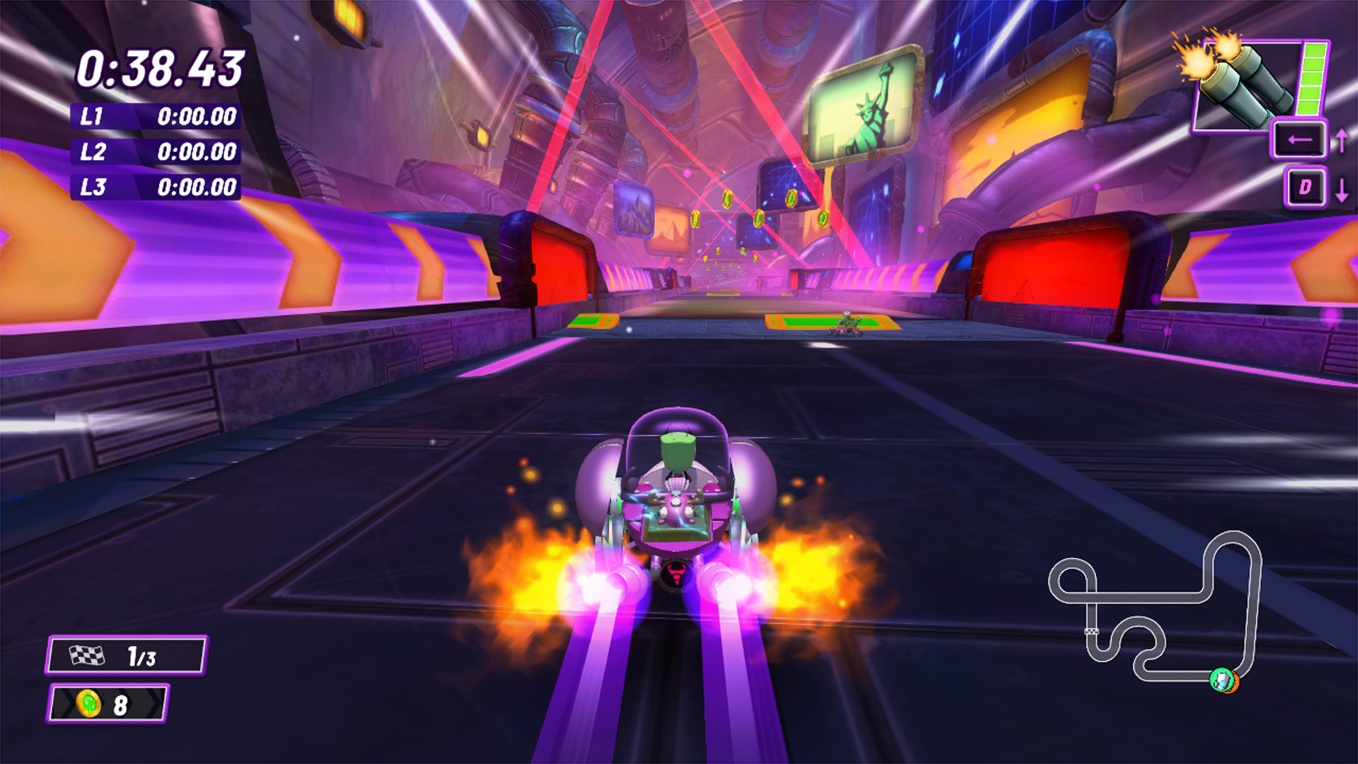 Jogo Nickelodeon Kart Racers 2 Grand Prix 2 para Nintendo Switch
