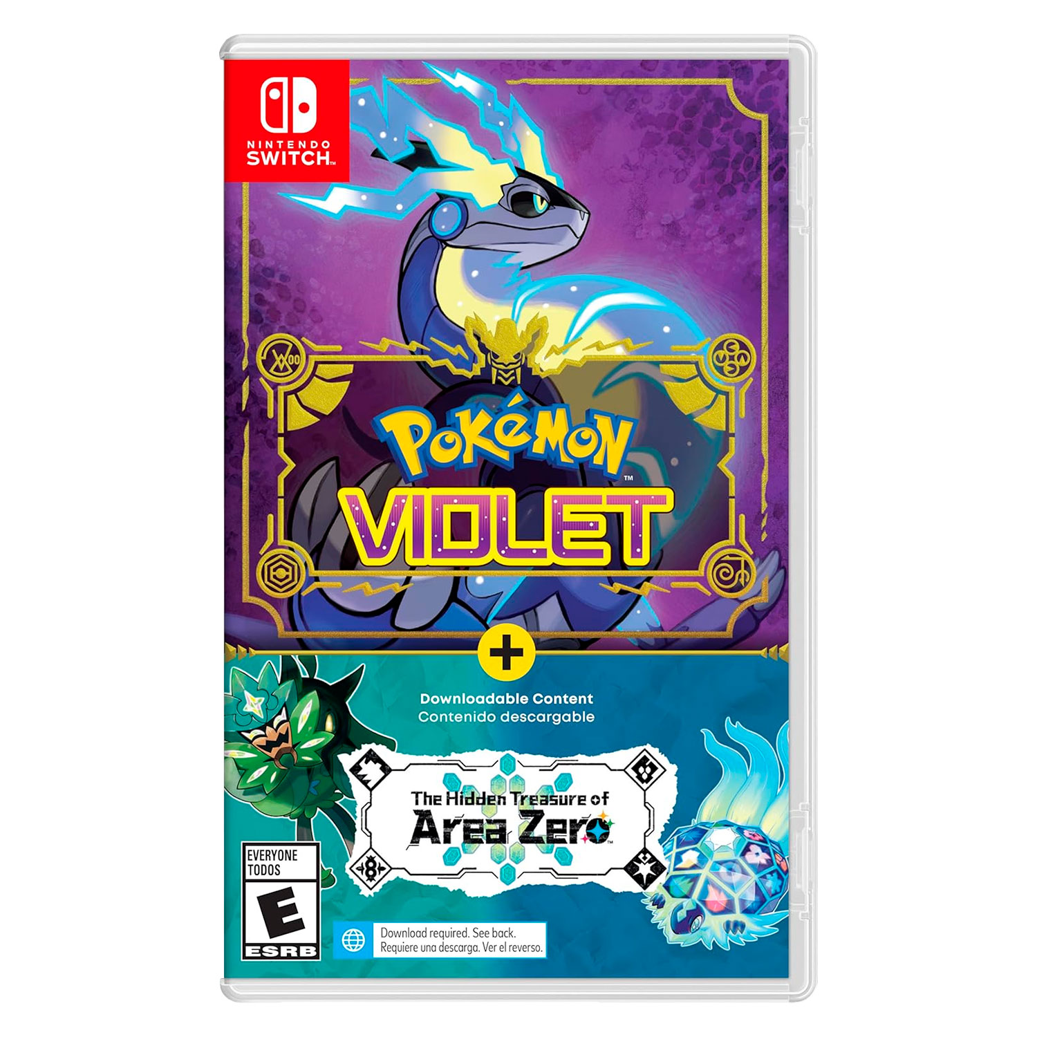 Jogo Pokémon Violet + The Hidden Treasure of Area Zero para Nintendo Switch