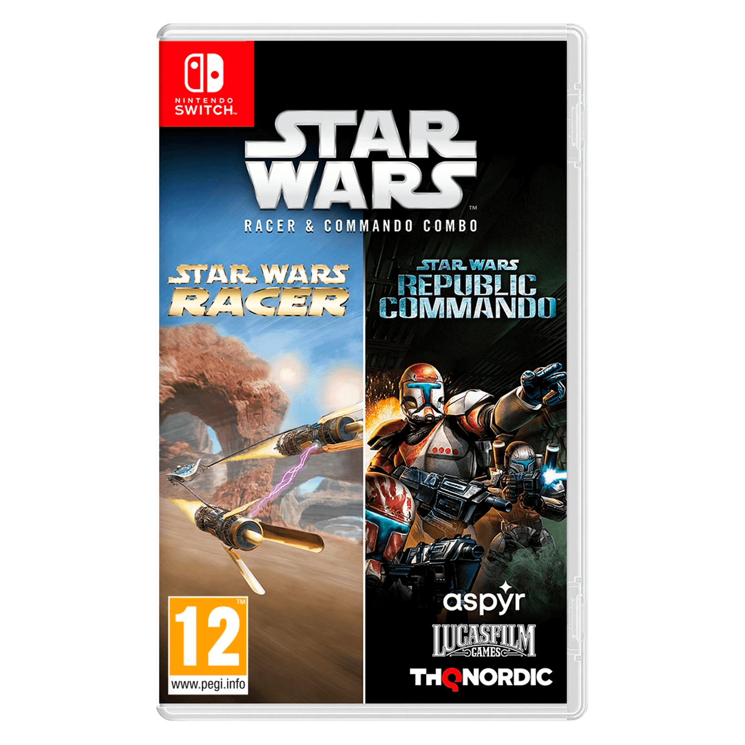 Jogo Star Wars Racer & Commando Combo para Nintendo Switch