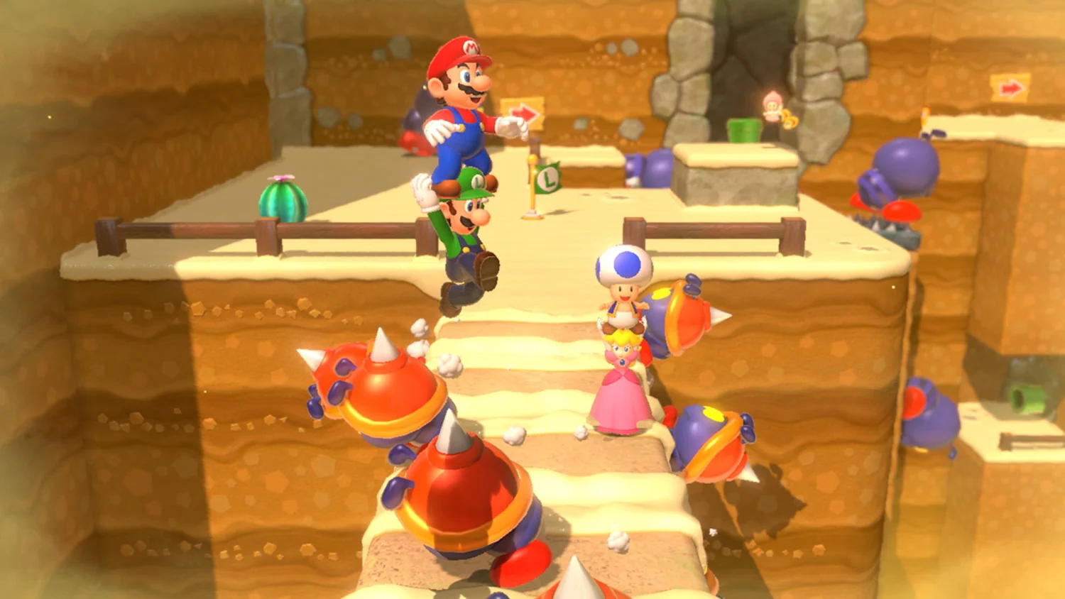 BOWSER'S FURY - O Início de Gameplay do Jogo do Mario, em