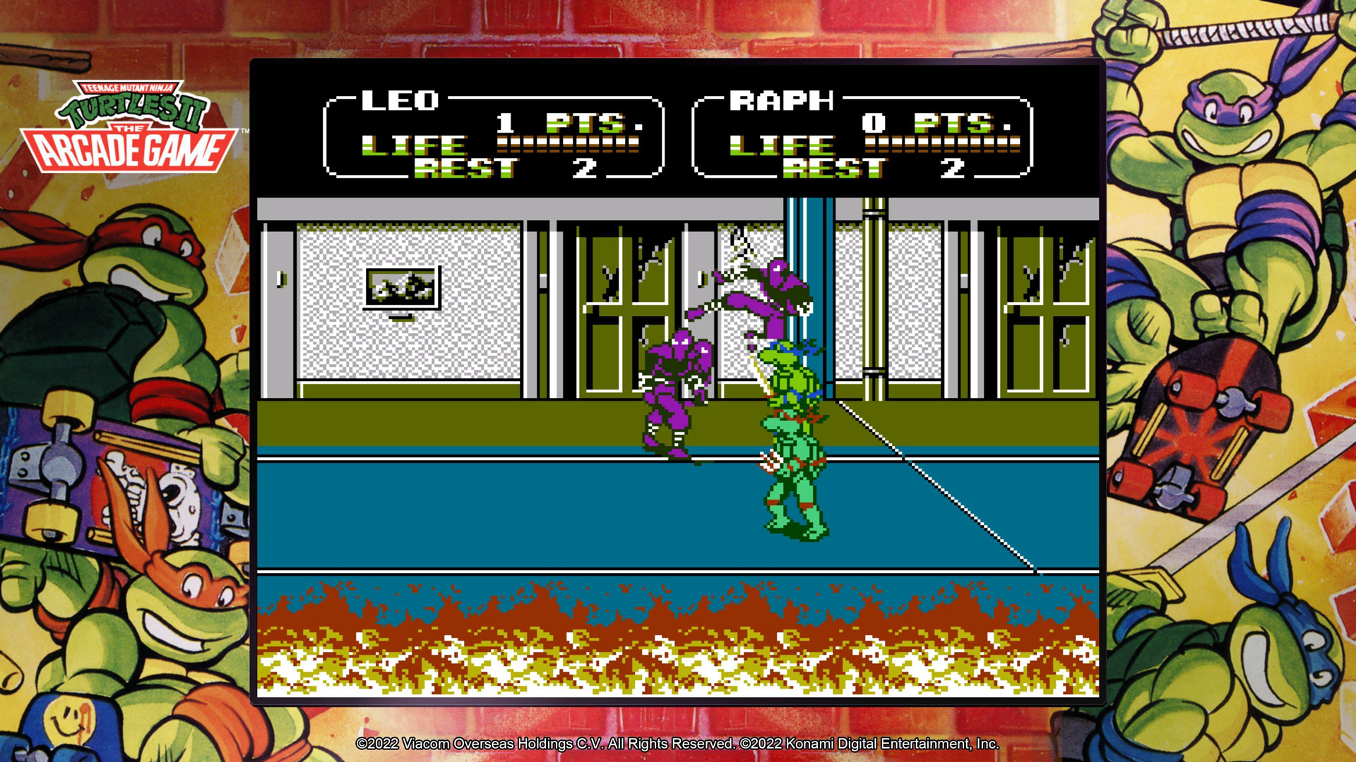 Jogo Teenage Mutant Ninja Turtles Cowabunga Collection para PS4