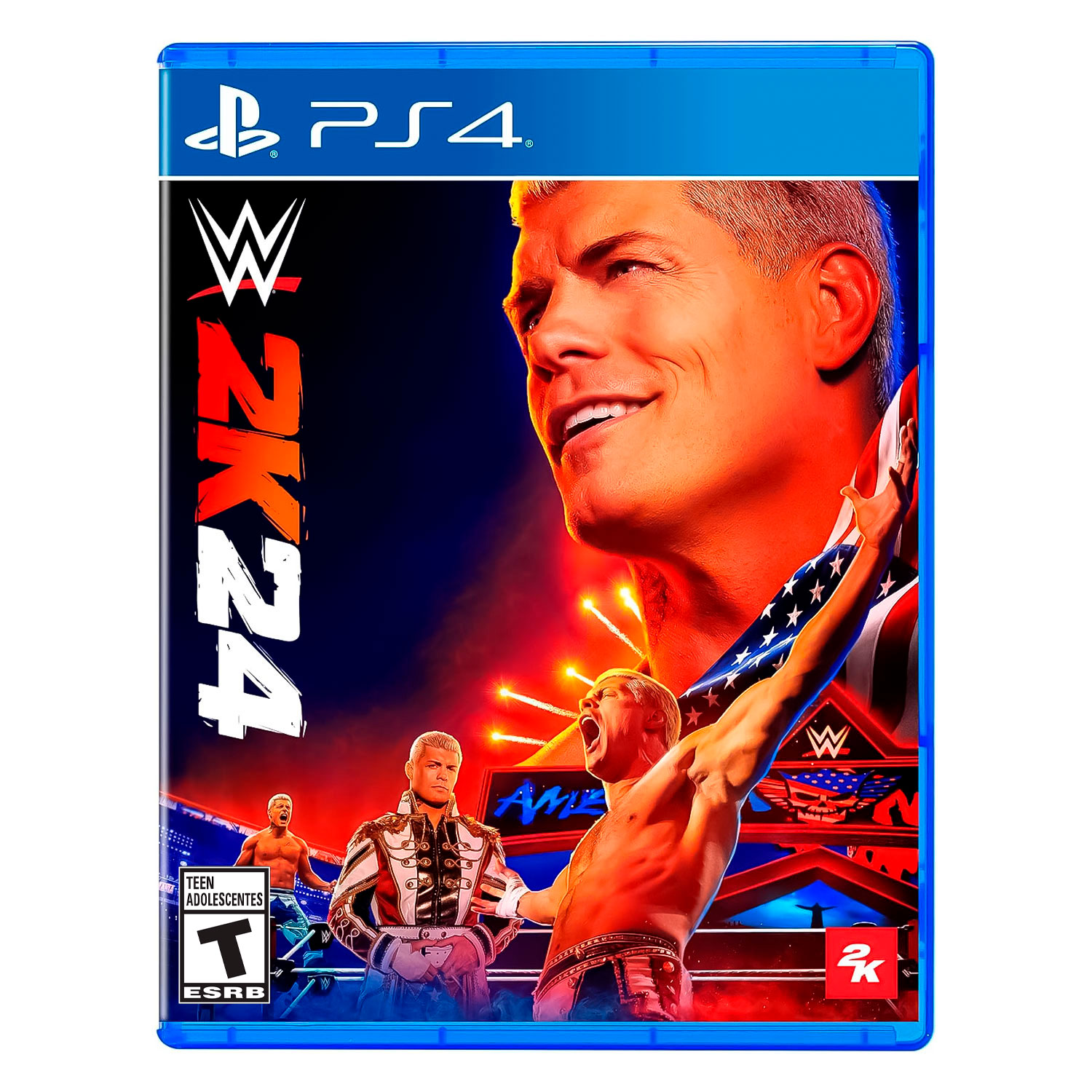 Jogo WWE 2K24 para PS4