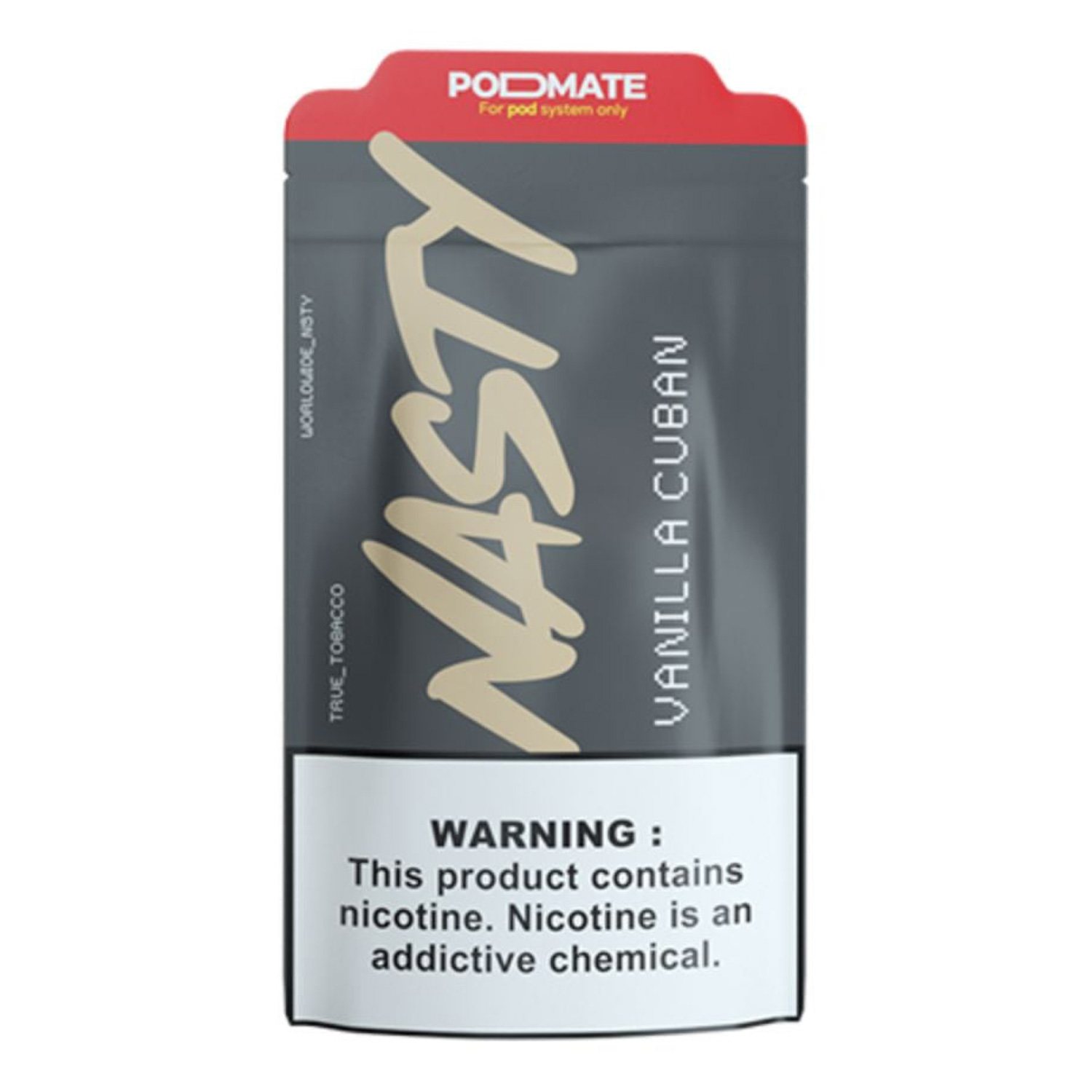 Essência para Vape Nasty Podmate 30ML / 50MG - Vanilla Cuban
