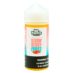 Essência para Vape Mr Freeze 100ML 0MG - Strawberry Frost