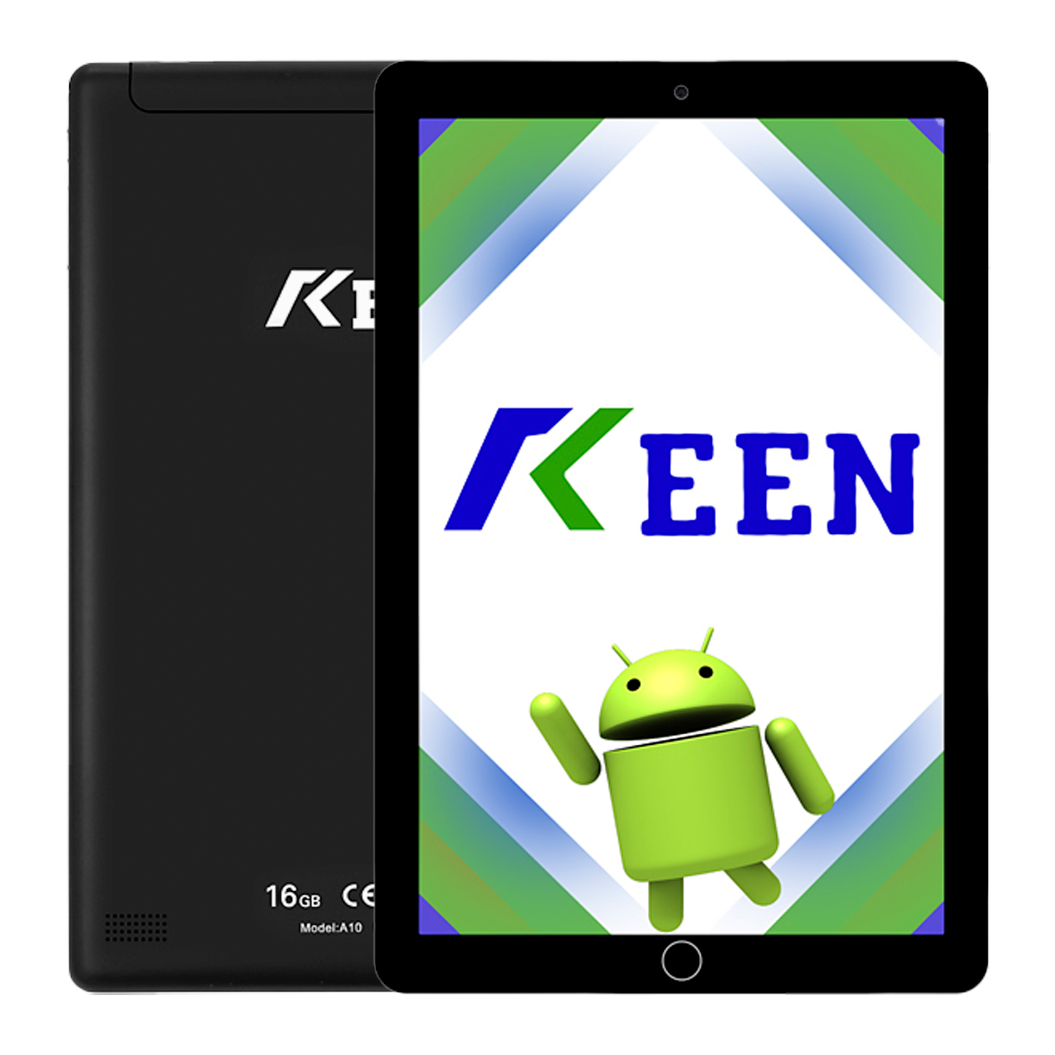 Tablet Keen A10 4G / Dual SIM / 16GB / Tela 10" - Preto