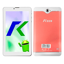 Tablet Keen A88 16GB / 1GB RAM / Dual SIM / Tela 8.1" / Câmeras 2MP e VGA - Rosa