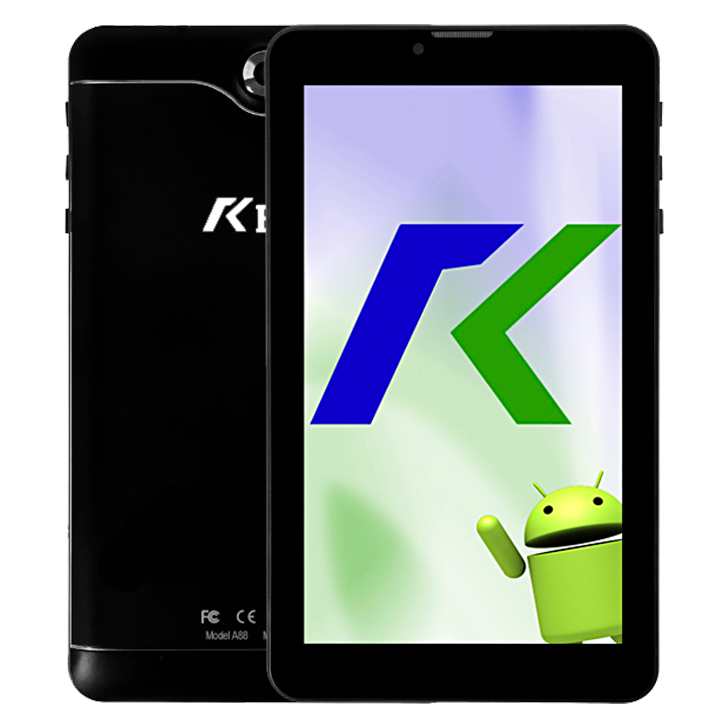 Tablet Keen A88 32GB / 1GB RAM / Dual SIM / Tela 7" / Câmeras 2MP e VGA - Preto