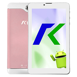 Tablet Keen A88 32GB / 1GB RAM / Dual SIM / Tela 7" / Câmeras 2MP e VGA - Rosa
