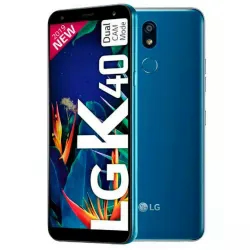 Celular LG K40 LMX420HM 32GB / 2GB RAM / 4G / Dual Sim / Tela 5.7" / Câmeras 16MP e 8MP - Azul (2019)