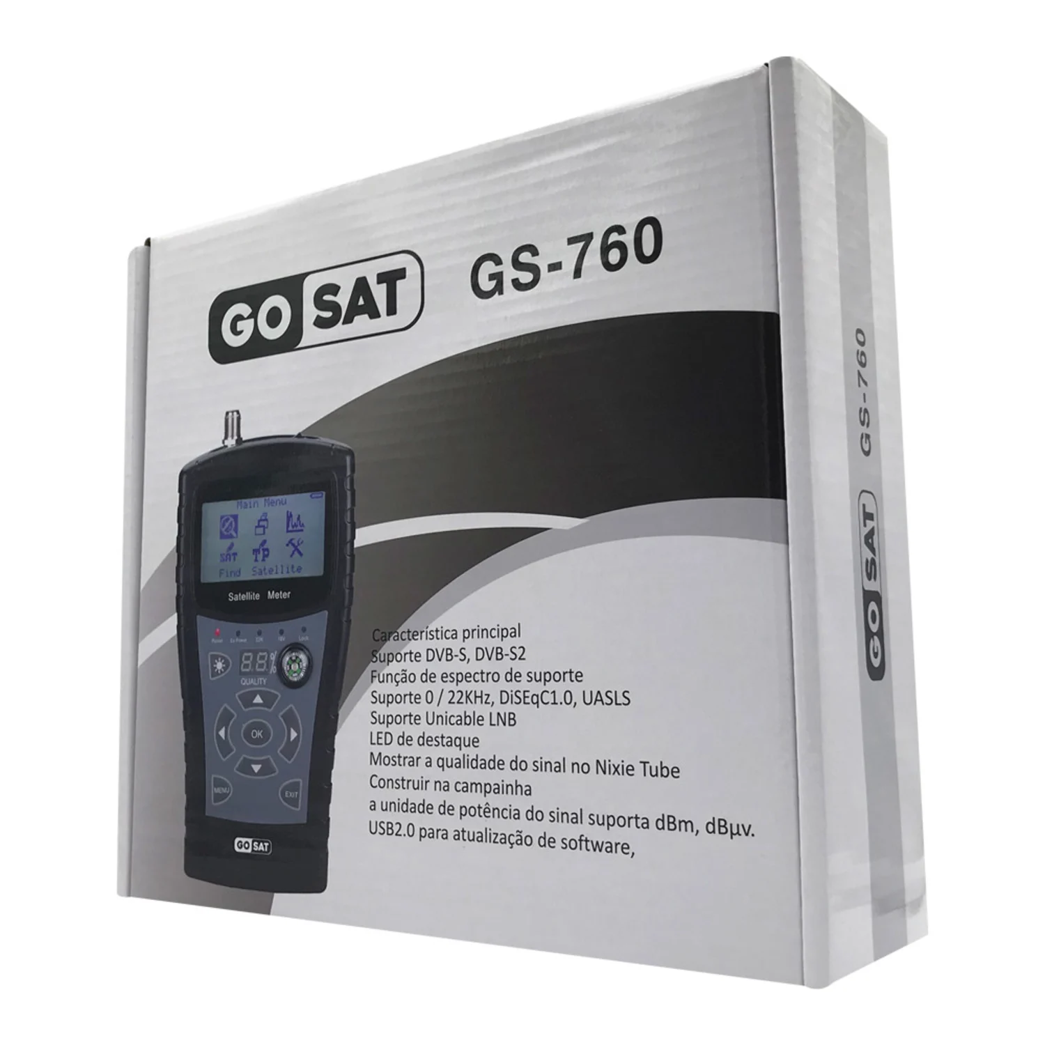 Localizador de satélite GoSat GS-760 - Preto