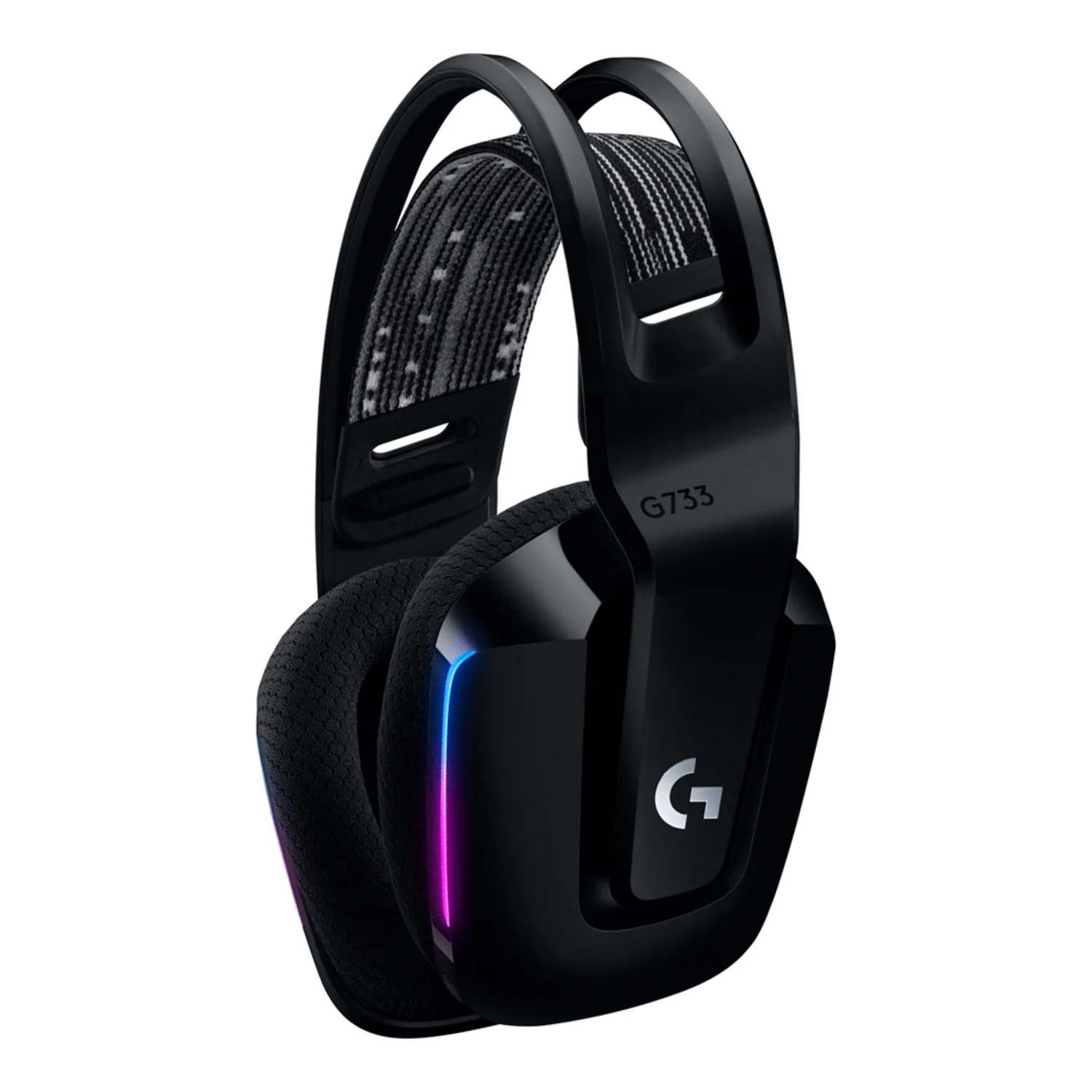 Headset Gamer Logitech G733 Wireless Ligthspeed - Preto (981-000863)