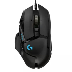 Mouse Logitech G502 Hero Gaming - Preto (910-005469)