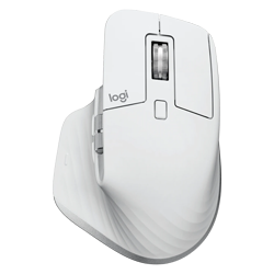 Mouse Logitech MX Master 3S Wireless / Bluetooth - Branco (910-006562)