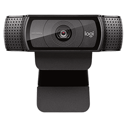 Webcam Logitech C920E Business - Preto (960-001360)