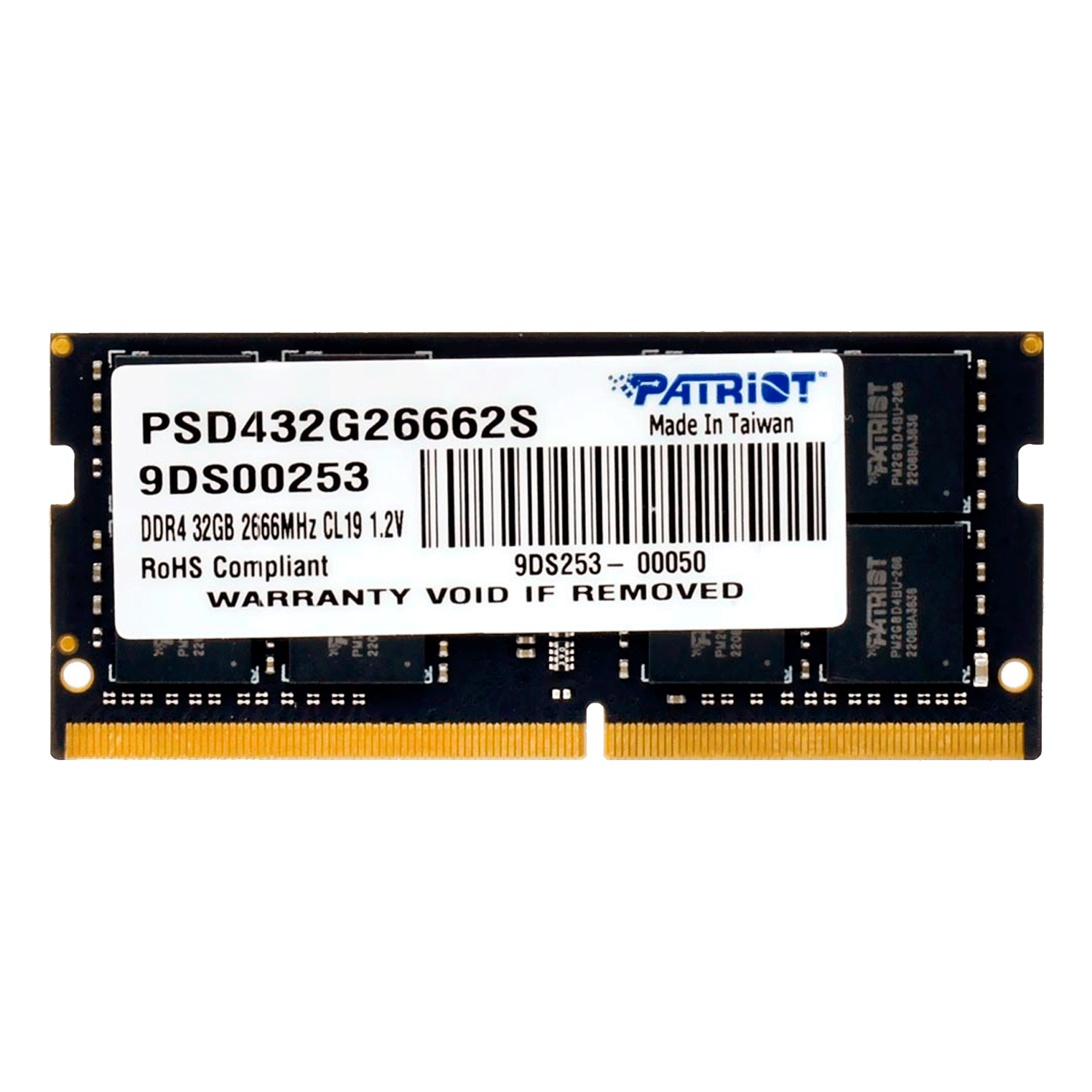 Memória para Notebook Patriot Signature 32GB / DDR4 / 2666MHZ - (PSD432G26662S)