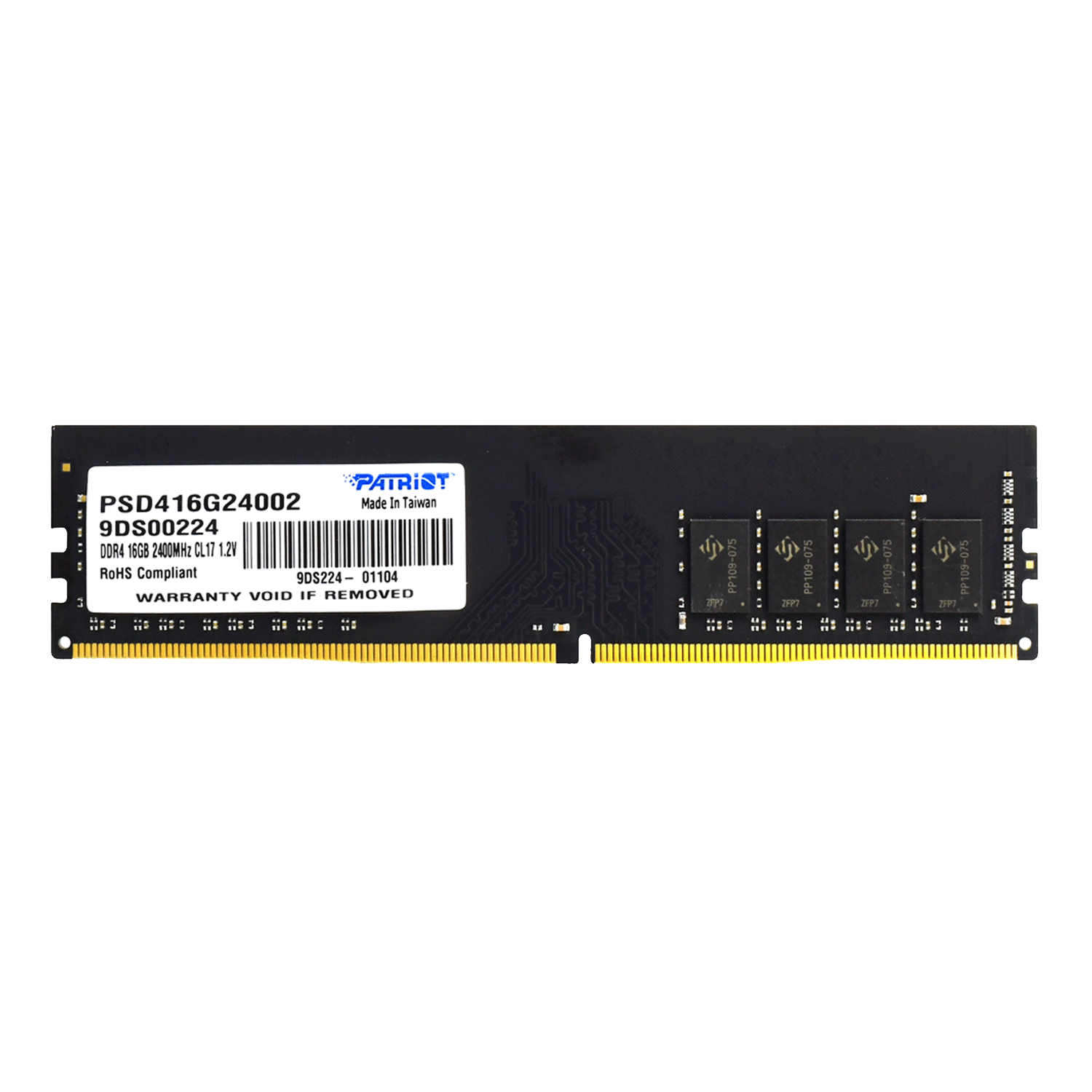Memória Patriot Signature 16GB / DDR4 / 2400MHZ - (PSD416G24002)