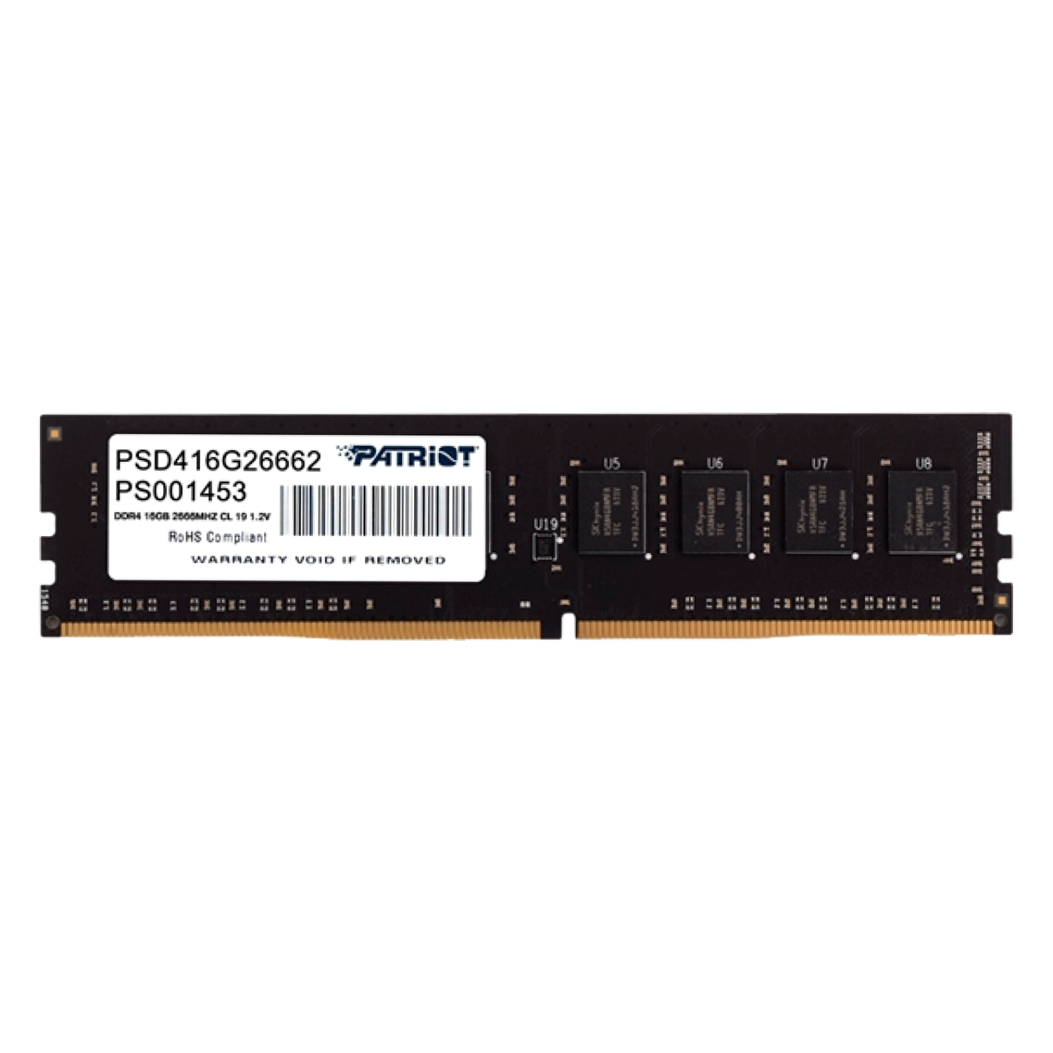 Memória Patriot Signature 16GB / DDR4 / 2666MHZ - (PSD416G26662)