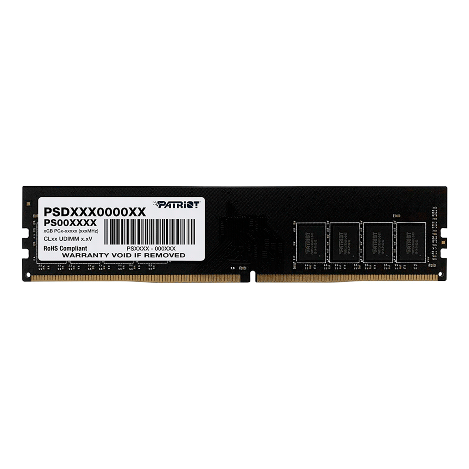 Memória Patriot Signature 4GB / DDR4 / 2400MHZ - (PSD44G240081)